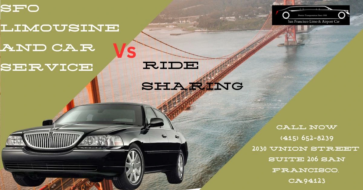 sfo limousine and car service vs ride sharing